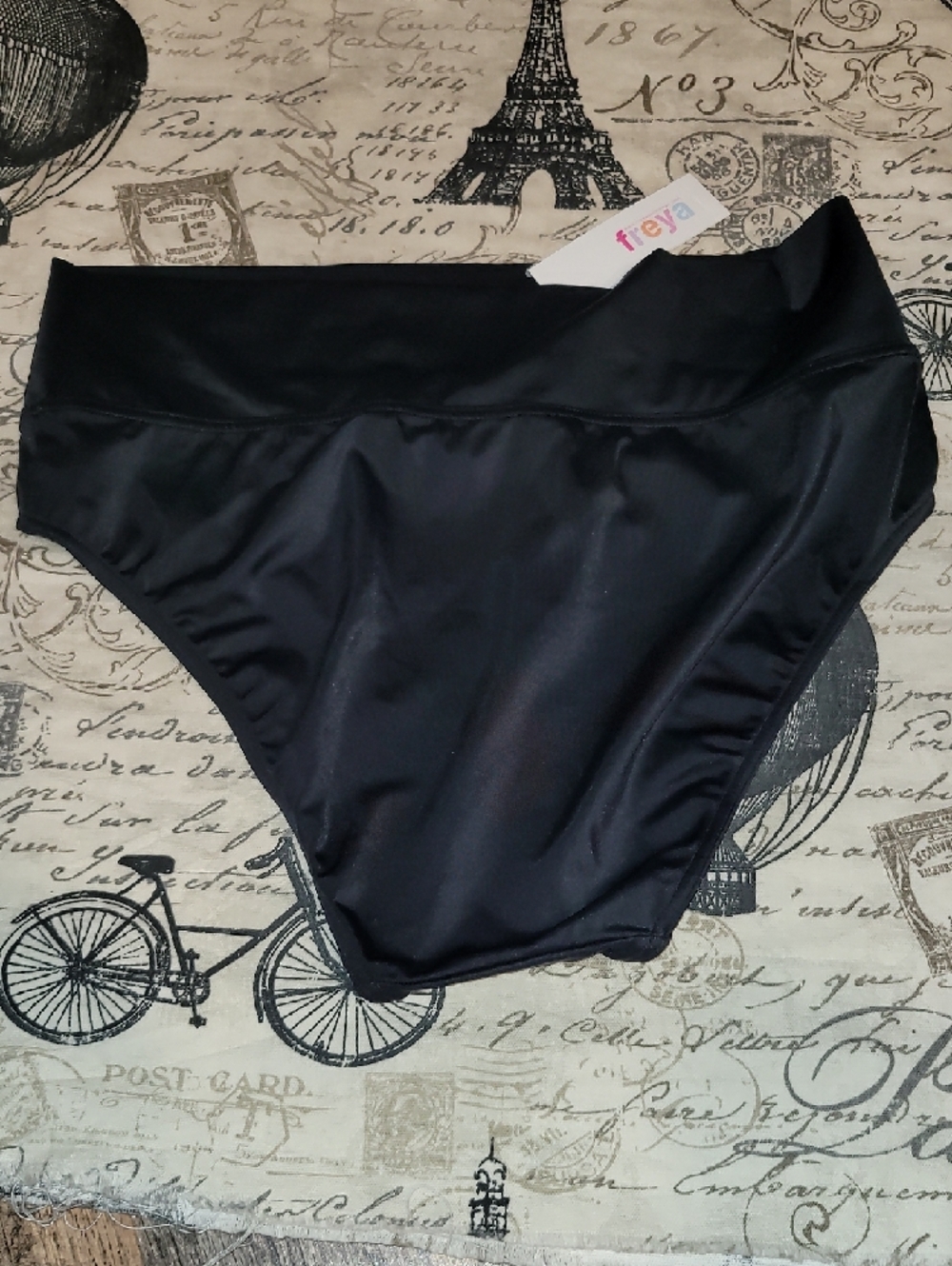 Freya Black & White Striped Underwire Bikini Set - Picture 4 of 7